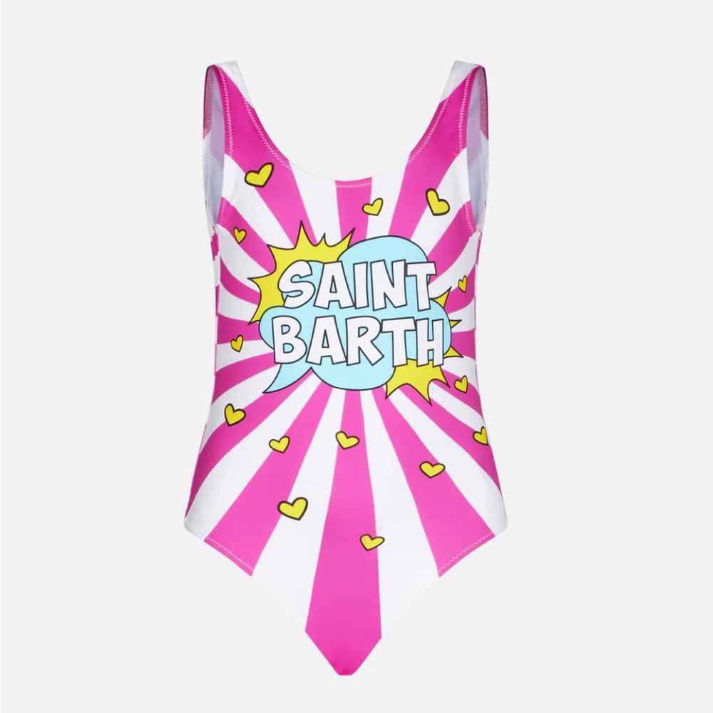 MC2 Saint Barth pop print girl one piece